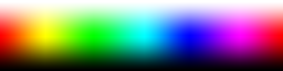 Full RGB spectrum